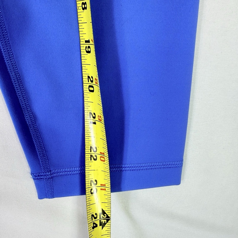 Lululemon Align High-Rise Crop 23" Leggings Blue Size 6 Nulu Yoga Waist Pocket - Picture 6 of 7
